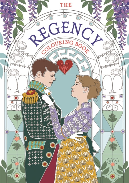 Book cover of: Regency Colouring Book. By: Amy Jane Adams