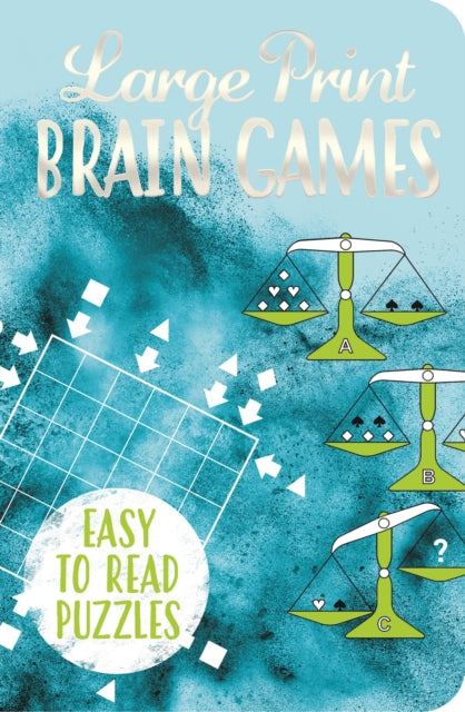 Book cover of: Large Print Brain Games