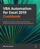 Book cover of: VBA Automation for Excel 2019 Cookbook. By: Mike Van Niekerk