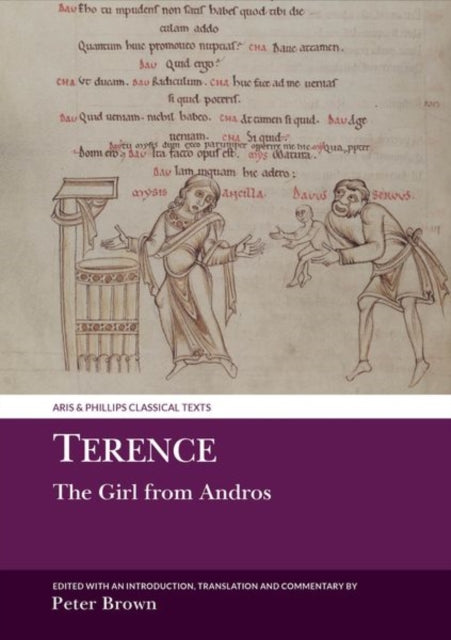 Book cover of: Terence: The Girl from Andros. By: Peter Brown