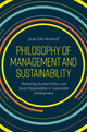 Book cover of: Philosophy of Management and Sustainability. By: Jacob Dahl Rendtorff
