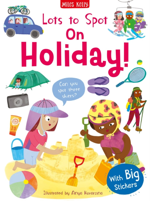 Book cover of: On Holiday! Sticker Book