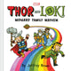 Book cover of: Thor and Loki. By: Jeffrey Brown