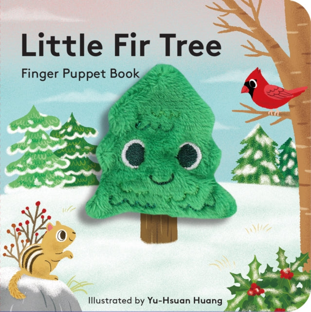 Book cover of: Little Fir Tree: Finger Puppet Book. By: Yu-Hsuan Huang