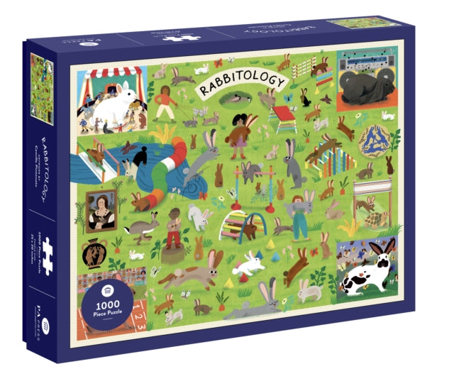 Book cover of: Rabbitology 1000 Piece Puzzle