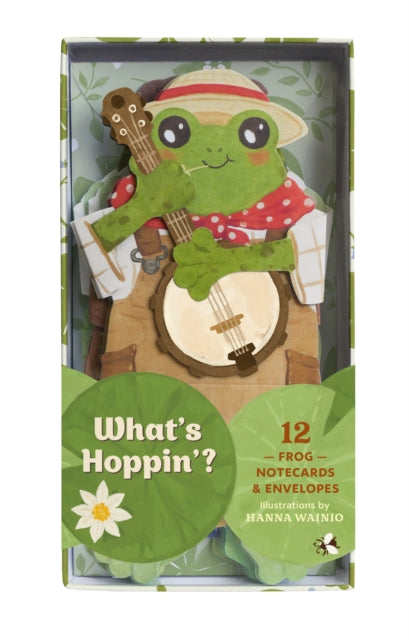 Book cover of: What’s Hoppin’? Notecards