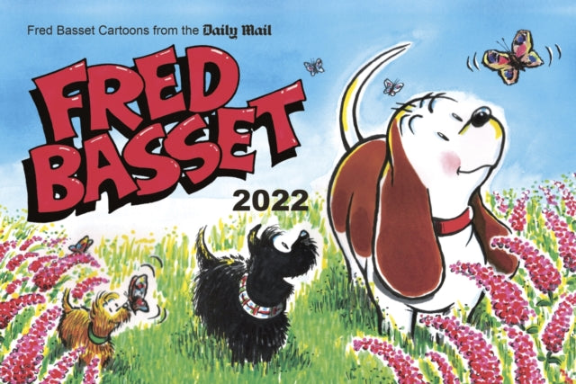 Book cover of: Fred Basset Yearbook 2022. By: Alex Graham