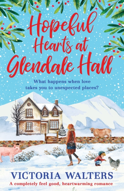 Book cover of: Hopeful Hearts at Glendale Hall. By: Victoria Walters