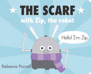 Scarf, with Zip the Robot