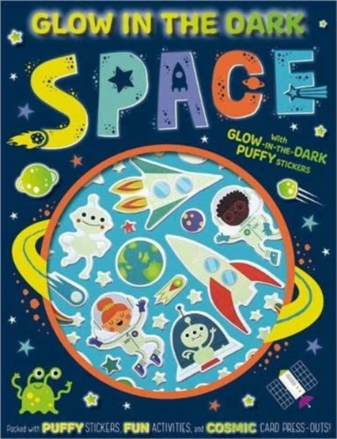 Book cover of: Glow in the Dark Space Activity Book