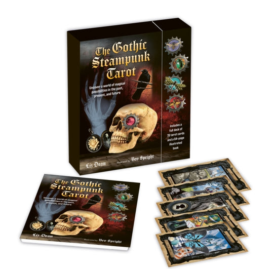 Book cover of: Gothic Steampunk Tarot