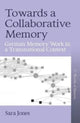 Book cover of: Towards a Collaborative Memory. By: Sara Jones