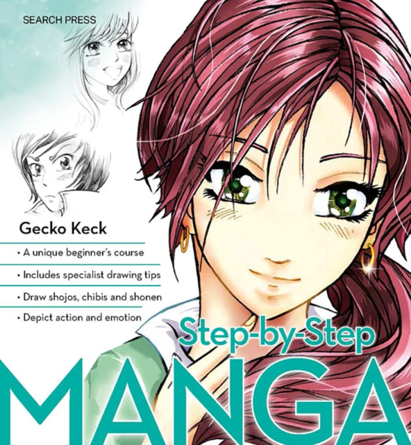 Book cover of: Step-by-Step Manga. By: Gecko Keck