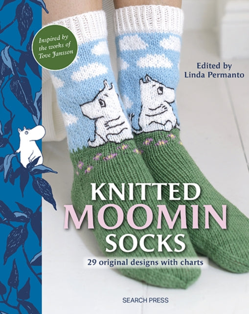 Knitted Moomin Socks, 29 Original Designs with Charts 9781800921771 Linda Permanto