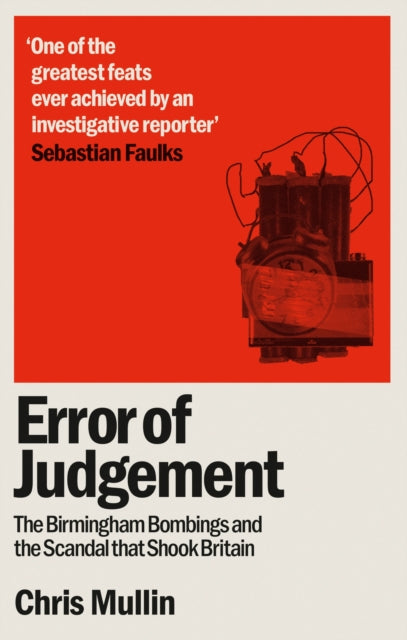 Book cover of: Error of Judgement