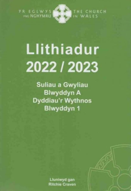Book cover of: Llithiadur yr Eglwys yng Nghymru 2022/23. By: Ritchie Craven