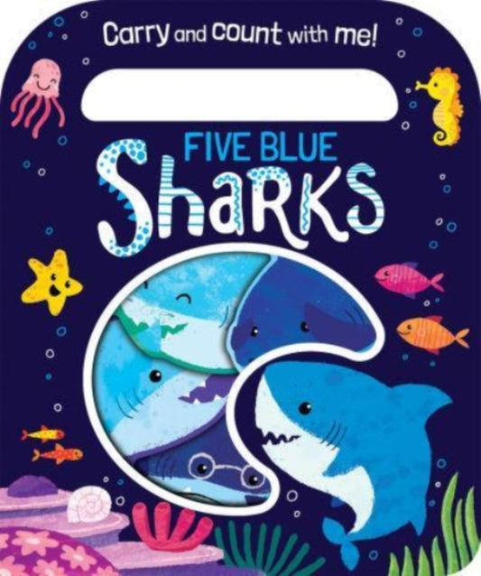 Book cover of: Five Blue Sharks. By: Katie Button