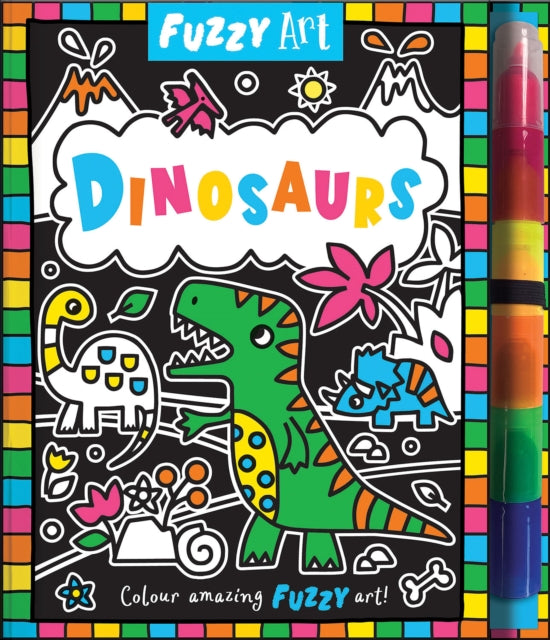 Book cover of: Fuzzy Art Dinosaurs