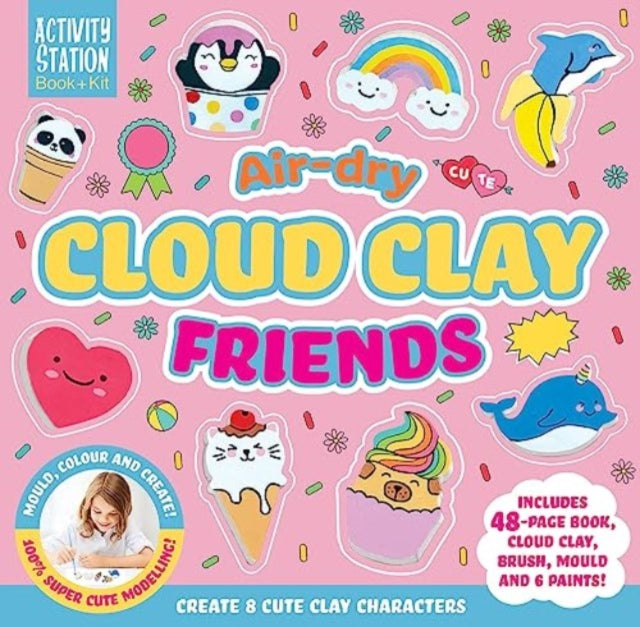 Book cover of: Air-Dry Cloud Clay Friends