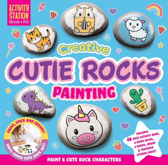 Book cover of: Creative Cutie Rocks Painting