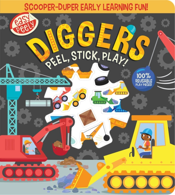 Book cover of: Easy Peely Diggers - Peel, Stick, Play!