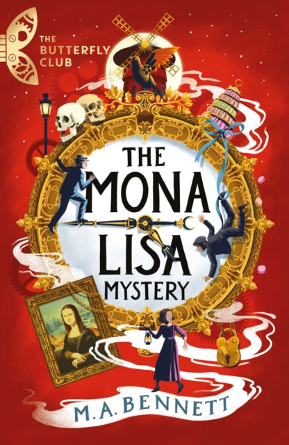 Book cover of: Butterfly Club: The Mona Lisa Mystery. By: M. A. Bennett