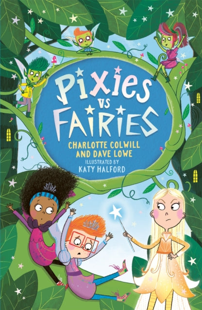 Book cover of: Pixies vs Fairies. By: Aubrey Jones