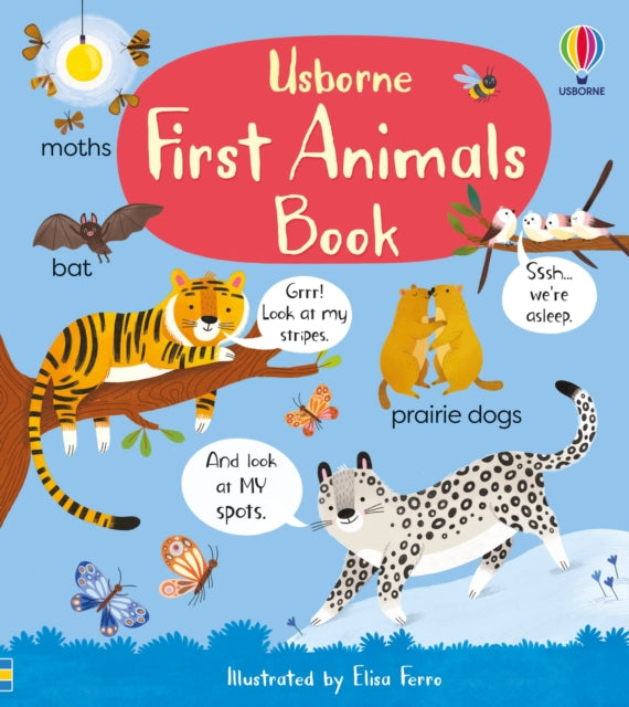 Book cover of: First Animals Book. By: CARTWRIGHT, MARY