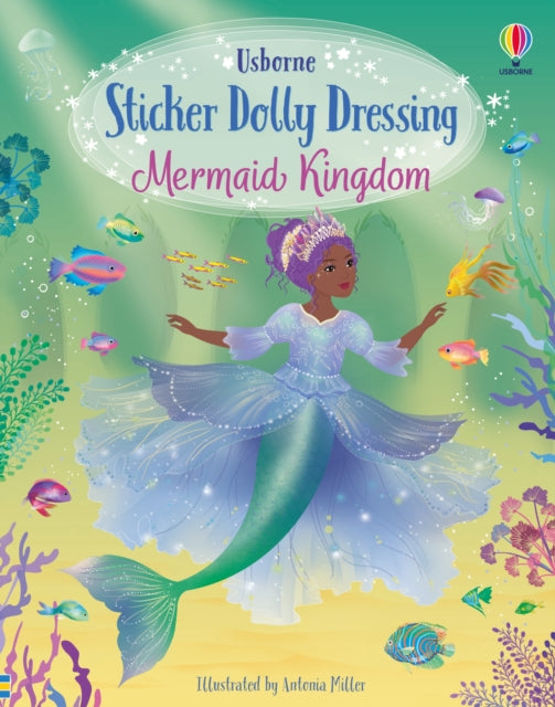 Sticker Dolly Dressing Mermaid Kingdom 9781801314886 WATT, FIONA