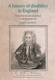Book cover of: history of disability in England. By: Simon Jarrett