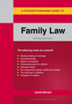 Book cover of: Straightforward Guide to Family Law