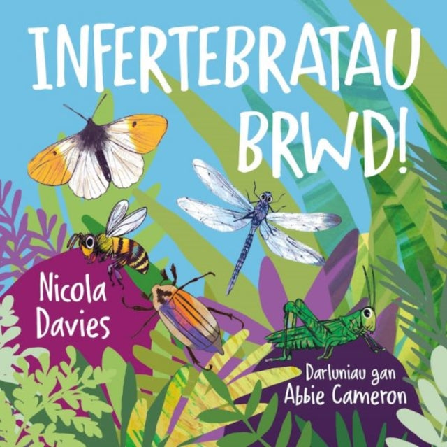 Book cover of: Infertebratau Brwd!. By: Nicola Davies