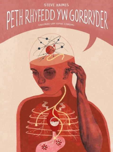 Book cover of: Darllen yn Well: Peth Rhyfedd yw Gorbryder. By: Steve Haines