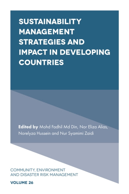 Book cover of: Sustainability Management Strategies and Impact in Developing Countries. By: Mohd Fadhil Din
