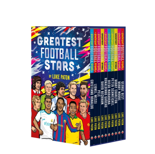 Book cover of: Greatest Football Stars 10 Book Collection