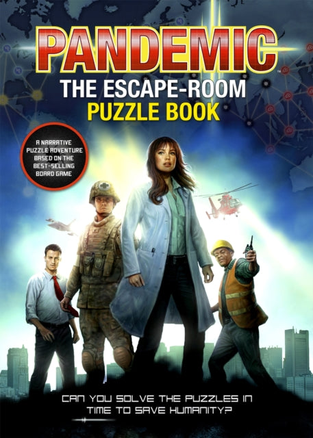 Book cover of: Pandemic - The Escape-Room Puzzle Book. By: Jason Ward