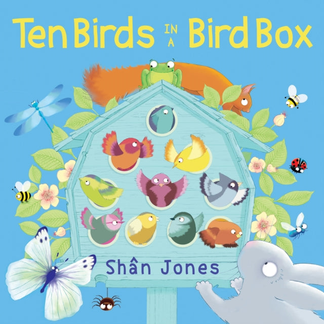 Book cover of: Ten Birds in a Bird Box. By: Shân Jones