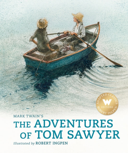 Book cover of: Adventures of Tom Sawyer. By: Mark Twain