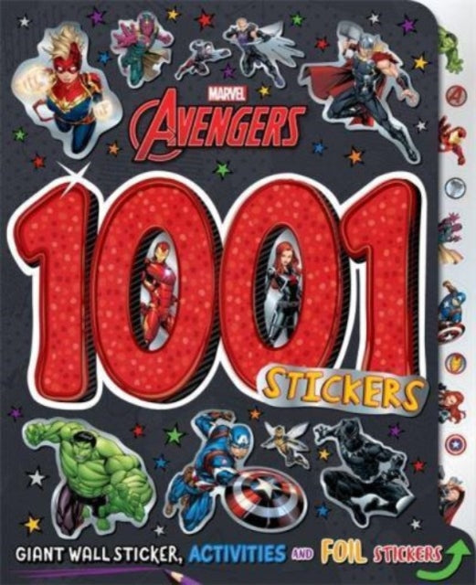 Book cover of: Marvel Avengers: 1001 Stickers