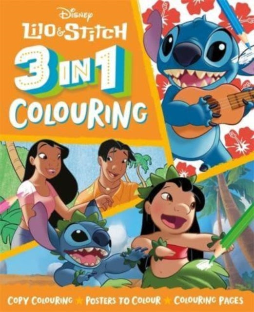 Book cover of: Disney Lilo & Stitch: 3 in 1 Colouring