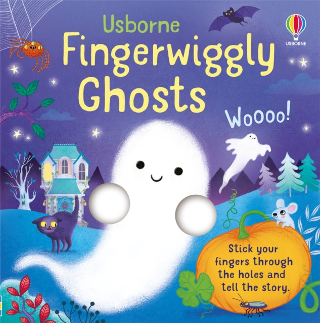 Book cover of: Fingerwiggly Ghosts. By: Felicity Brooks