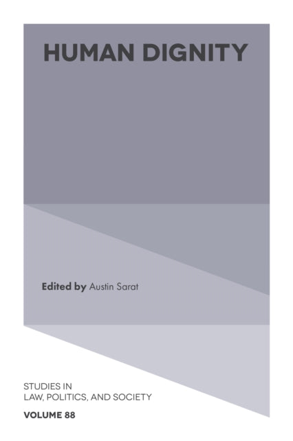 Book cover of: Human Dignity. By: Austin Sarat