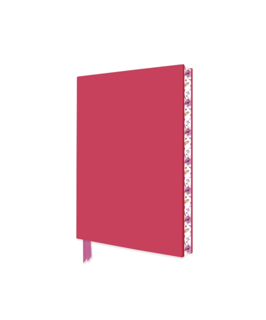 Book cover of: Lipstick Pink Artisan Pocket Journal (Flame Tree Journals). By: Flame Tree Studio