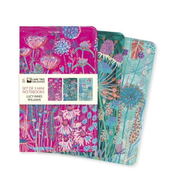 Book cover of: Lucy Innes Williams Set of 3 Mini Notebooks. By: Flame Tree Studio