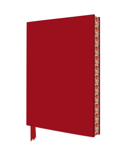 Book cover of: Ruby Red Artisan Notebook (Flame Tree Journals). By: Flame Tree Studio