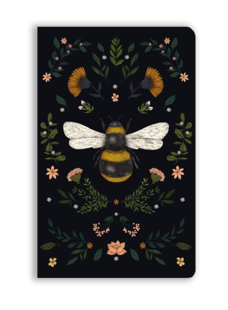 Book cover of: Jade Mosinski: Bee (Soft Touch Journal). By: Flame Tree Studio