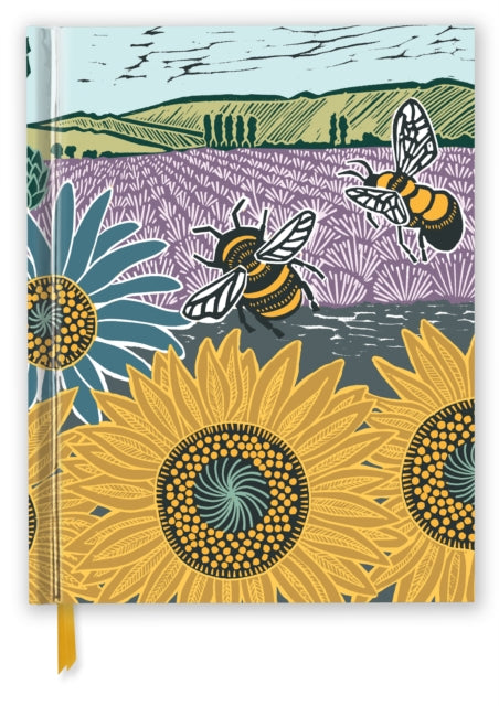 Book cover of: Kate Heiss: Sunflower Fields (Blank Sketch Book)