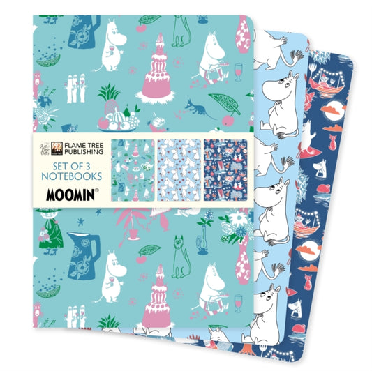 Book cover of: Moomin Classics Set of 3 Standard Notebooks
