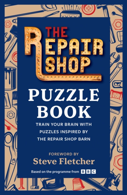 Book cover of: Repair Shop Puzzle Book. By: Kyle Books