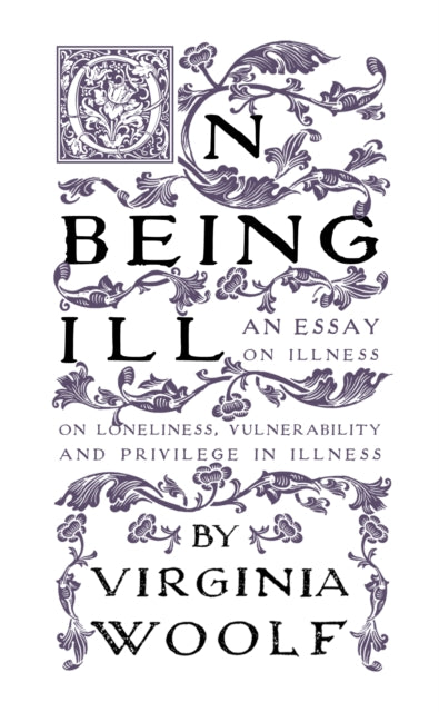 Book cover of: On Being Ill. By: Virginia Woolf